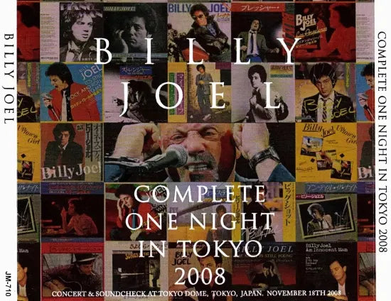 BILLY JOEL / COMPLETE ONE NIGHT IN TOKYO 2008 (3CDR)