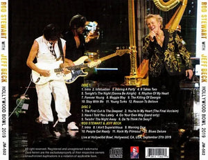 ROD STEWART with JEFF BECK / HOLLYWOOD BOWL 2019 (2CDR)