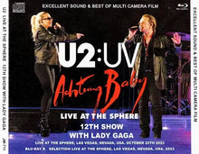 Load image into Gallery viewer, U2 / THE SPHERE 2023 12TH SHOW (2CDR+BONUS 1BDR) Lady Gaga
