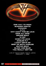 Load image into Gallery viewer, VAN HALEN / LIVE IN JAPAN 1989 (1DVDR)
