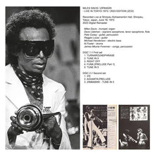 Load image into Gallery viewer, MILES DAVIS / ZIPANGRI LIVE IN TOKYO 1973 / 2023 EDITION (2CD+1DVD)
