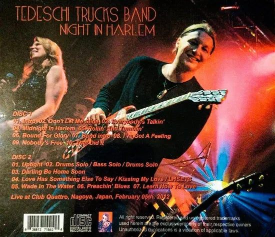 Tedeschi Trucks Band / NIGHT IN HARLEM (2CDR)