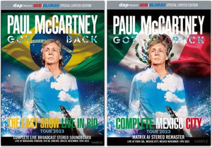 PAUL McCARTNEY / GOT BACK TOUR 2023 RIO & MEXICO CITY SET (5CD+2BD)