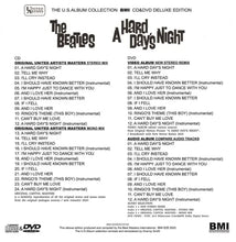 Load image into Gallery viewer, THE BEATLES / A HARD DAY&#39;S NIGHT THE U.S.ALBUM COLLECTION (1CD+1DVD)
