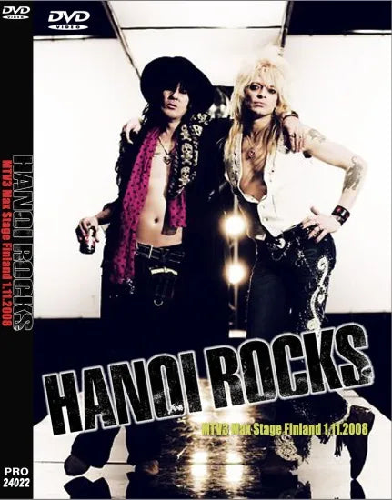 HANOI ROCKS / MTV3 MAX STAGE FINLAND 2008 (1DVD-R)