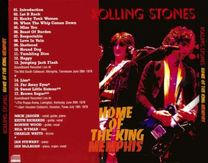 THE ROLLING STONES / HOME OF THE KING MEMPHIS (1CDR)