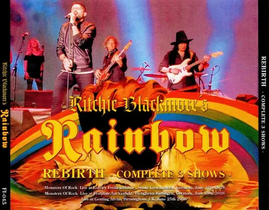 RITCHIE BLACKMORE'S RAINBOW / REBIRTH COMPLETE 3 SHOWS (6CDR)