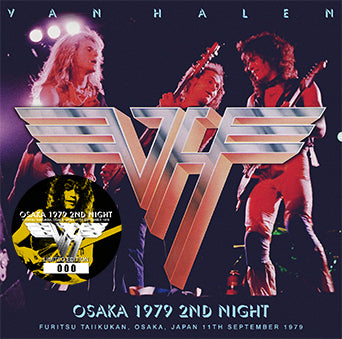 VAN HALEN / OSAKA 1979 2ND NIGHT [2nd Press] STEREO SOUNDBOARD (2CD)