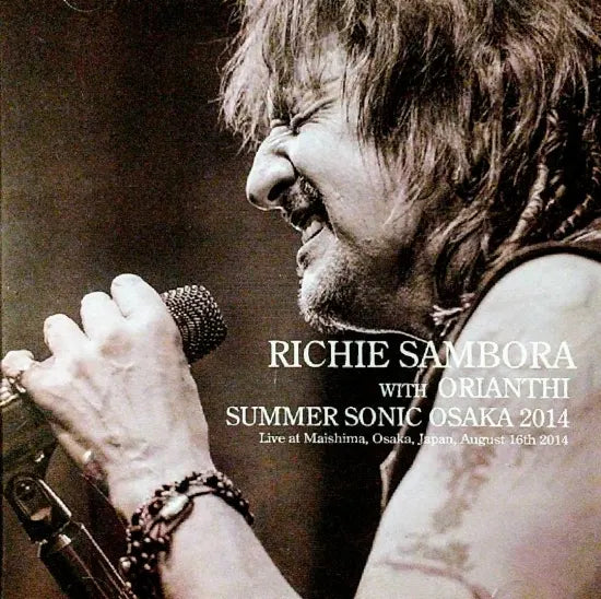 RICHIE SAMBORA WITH ORIANTHI / SUMMER SONIC OSAKA 2014 (1.Intro 2.Lay Your Hands On Me (Bon Jovi) 3. Nowadays 4.It's My Life (Bon Jovi) 5. Every Road Leads Home To You (1CDR)