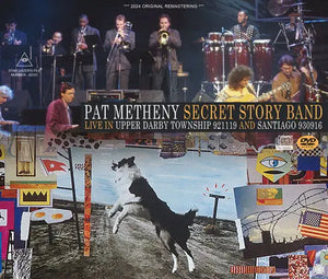 PAT METHNEY SECRET STORY BAND / LIVE IN UPPER DARBY 921119 AND SANTIAGO 930916 (2CDR+1DVDR)