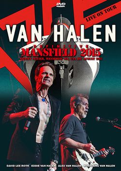 VAN HALEN / DEFINITIVE MANSFIELD 2015 (1DVDR)