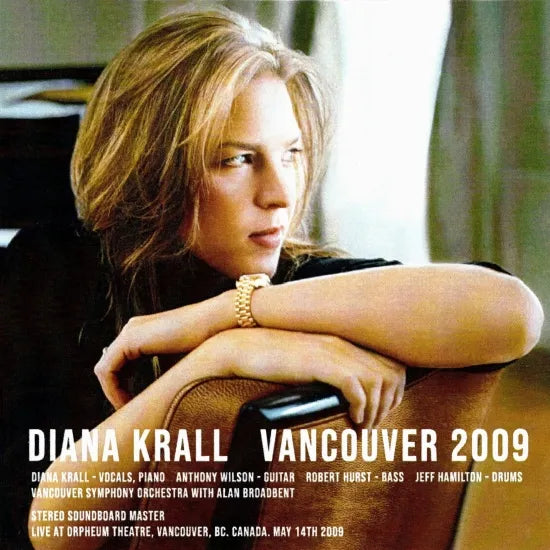 Diana Krall / Vancouver 2009 STEREO SOUNDBOARD (2CDR)