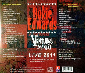 Nokie Edwards with VenturesMania! / LIVE 2011 (2CDR)