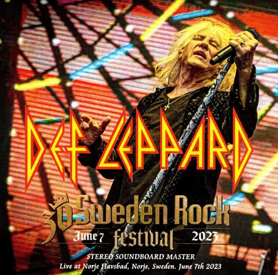 DEF LEPPARD / Sweden Rock Festival 2023 STEREO SOUNDBOARD (2CDR)