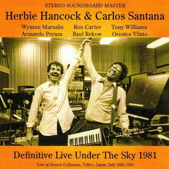 Herbie Hancock u0026 Carlos Santana / Definitive Live Under The Sky 1981 S –  Music Lover Japan