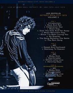 LED ZEPPELIN / DETROIT ROCK CITY 1973 VOLUME 2 (4CD)