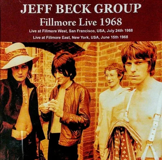 JEFFBECK GROUP / Fillmore Live 1968 SOUNDBOARD (1CDR)