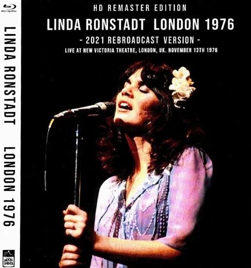 LINDA RONSTADT / LONDON 1976 2021 REBROADCAST VERSION PRO-SHOT (1BDR)