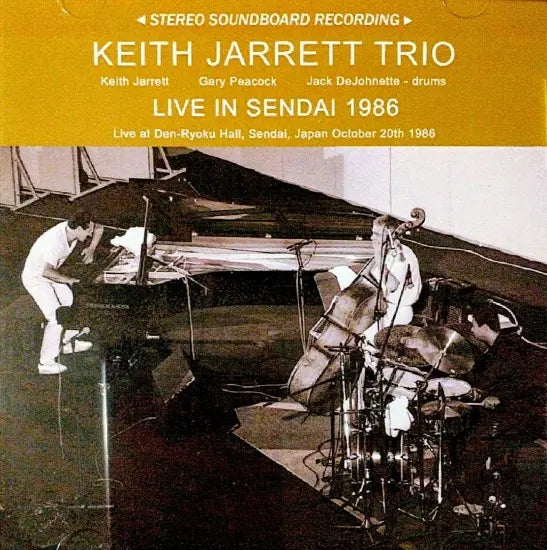 Keith Jarrett Trio / Live in Sendai 1986 STEREO SOUNDBOARD (1CDR 