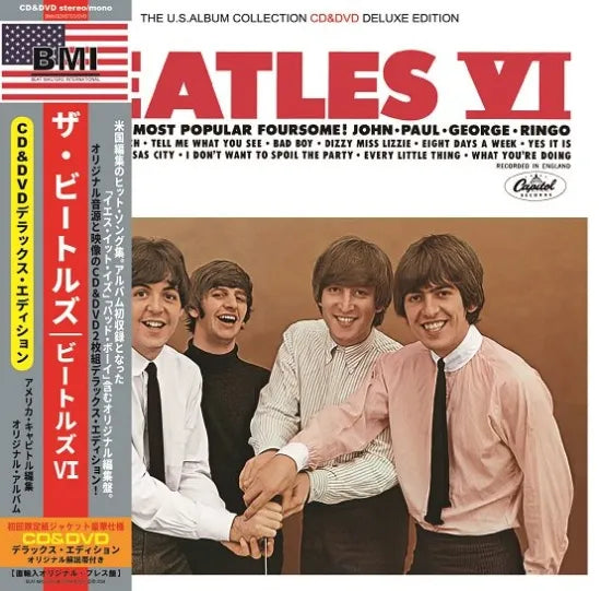 THE BEATLES / BEATLES VI THE U.S.ALBUM COLLECTION (1CD+1DVD) – Music Lover  Japan