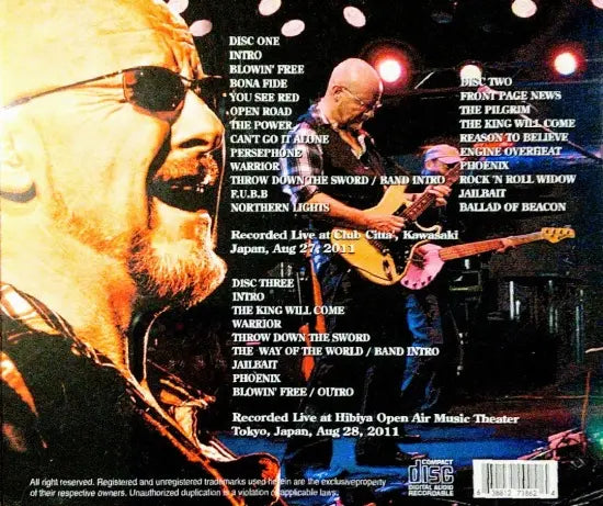 WISHBONE ASH / LIVE DATES T.O.K.Y.O. (3CDR)