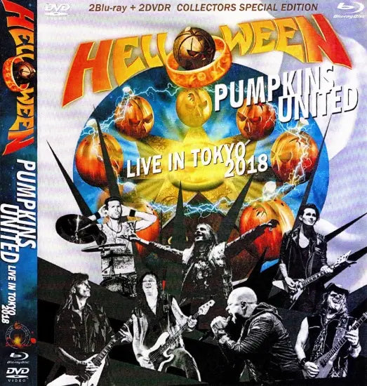 HELLOWEEN / PUMPKINS UNITED LIVE IN TOKYO 2018 (2BDR+2DVDR)