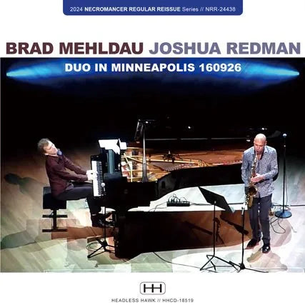 BRAD MEHLDAU & JOSHUA REDMAN / DUO IN MINNEAPOLIS 160926 (2CDR)