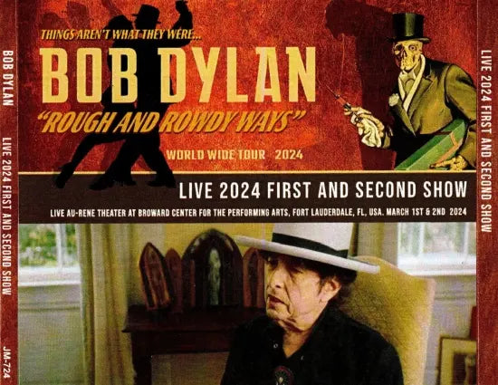 BOB DYLAN / LIVE 2024 FIRST & SECOND SHOW (4CDR)