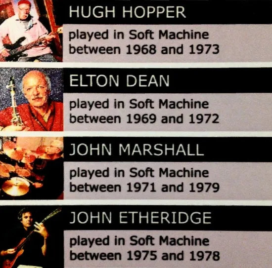 The Soft Machine Legacy / Time Machine STEREO SOUNDBOARD (1CDR)