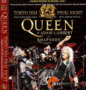 QUEEN + ADAM LAMBERT / TOKYO 2024 FINAL NIGHT (2BDR + 2DVDR)