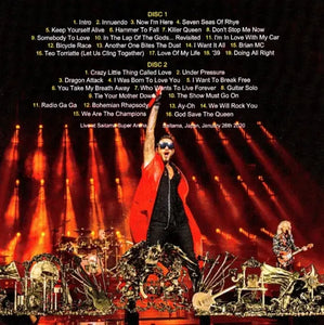 QUEEN / LIVE AT SAITAMA SUPER ARENA 2019 (1BDR+Bonus 2CDR)