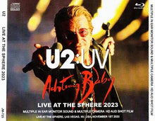 Load image into Gallery viewer, U2 / LIVE AT THE SPHERE 2023 MULTIPLE IN EAR MONITOR SOUND &amp; MULTIPLE CAMERA HD AUD SHOT FILM (2CDR+1BDR)
