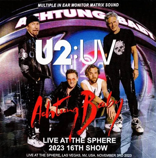 U2 / LIVE AT THE SPHERE 2023 16TH SHOW (2CDR)