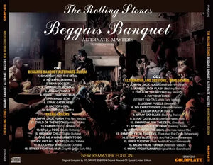 THE ROLLING STONES / BEGGARS BANQUET ALTERNATE MASTERS NEW REMASTER EDITION 2024 (2CD)