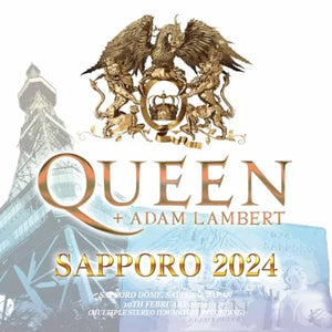 Queen + Adam Lambert / Sapporo 2024 Limited Set (2CDR+1BDR)