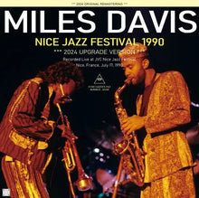 Load image into Gallery viewer, MILES DAVIS / NICE JAZZ FESTIVAL 1990 2024 UPGRADE VERSION (2CDR)
