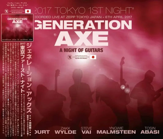 GENERATION AXE / 2017 TOKYO 1ST NIGHT (3CDR+Bonus DVDR)