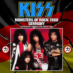 KISS / MONSTERS OF ROCK 1988 GERMANY (1CDR+1DVDR)