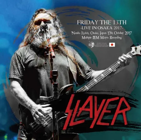 SLAYER / FRIDAY THE 13TH Live in Osaka 2017 (2CDR)