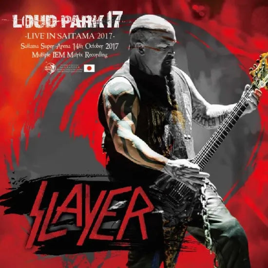 SLAYER / LOUD PARK 17 Live In Saitama 2017 (2CDR+1DVDR)