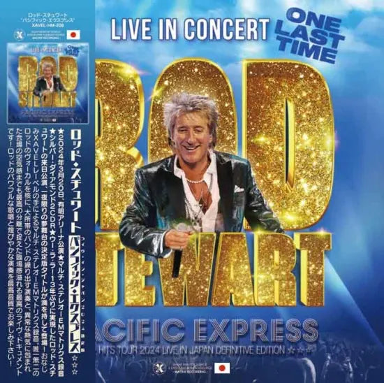 Rod Stewart / Pacific Express Hits Tour 2024 Live in Japan (2CDR+1BDR)