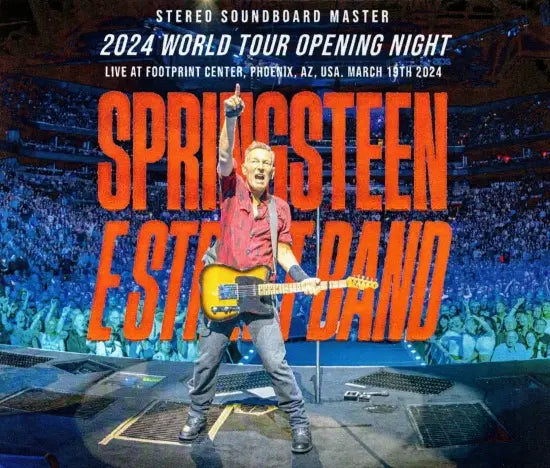 BRUCE SPRINGSTEEN AND THE E STREET BAND / 2024 WORLD TOUR OPENING NIGHT STEREO SOUNDBOARD (3CDR)