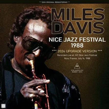 MILES DAVIS / NICE JAZZ FESTIVAL 1988 SECOND DAY 2024 UPGRADE VERSION (2CDR)