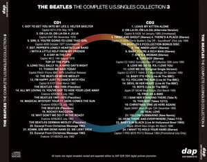 THE BEATLES / THE COMPLETE U.S.SINGLES COLLECTION 1,2,3 SET (2CD×3)