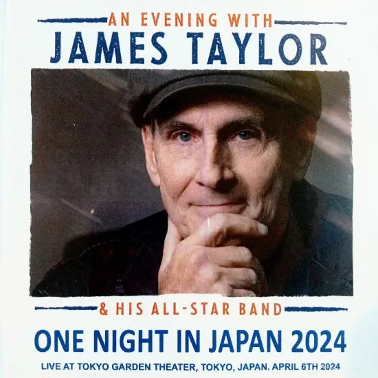 JAMES TAYLOR u0026 HIS ALL-STAR BAND / ONE NIGHT IN JAPAN 2024 (2CDR) – Music  Lover Japan