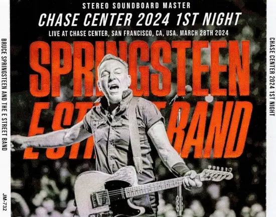 BRUCE SPRINGSTEEN AND THE E STREET BAND / CHASE CENTER 2024 1ST NIGHT STEREO SOUNDBOARD (3CDR)