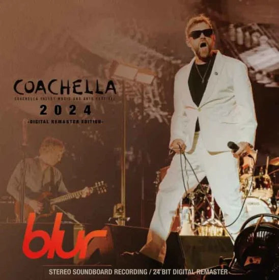 Blur / Coachella 2024 Digital Remaster Edition SOUNDBOARD (1CDR+SOUNDBOARD 1CDR+Pro shot 1BDR)