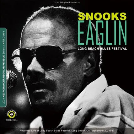 SNOOKS EAGLIN / LONG BEACH BLUES FESTIVAL 1987 (1CDR)