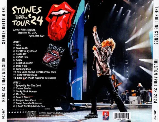 THE ROLLING STONES / HOUSTON 2024 (2CDR)