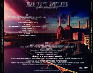 PINK FLOYD / ANIMALS DEFINITIVE MULTIPLEX EDITION (1CD+1DVD)